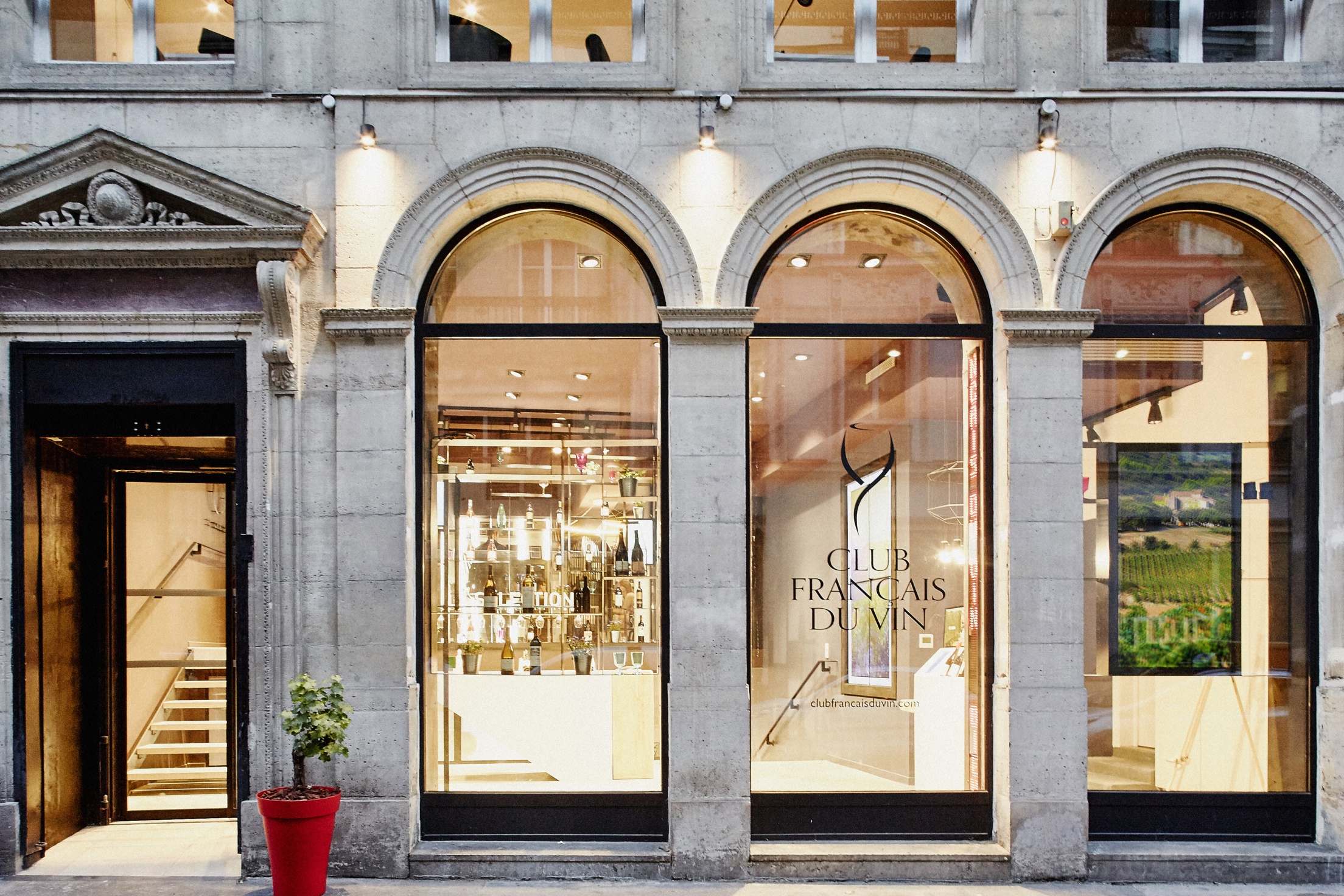 Architecture d'intérieur - Vin - Generous Branding - Club Français du Vin